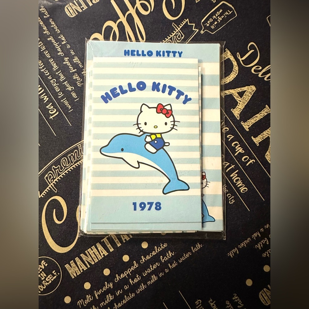 Hello Kitty mini letter set 40th Anniversary